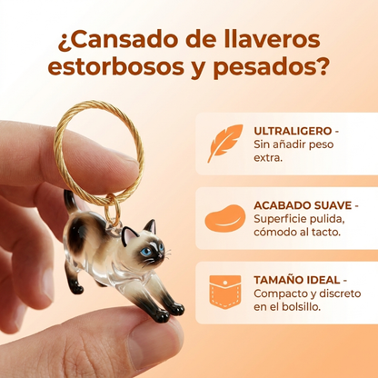 Llavero Gato Personalizado