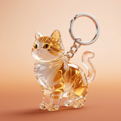 Llavero Gato Personalizado