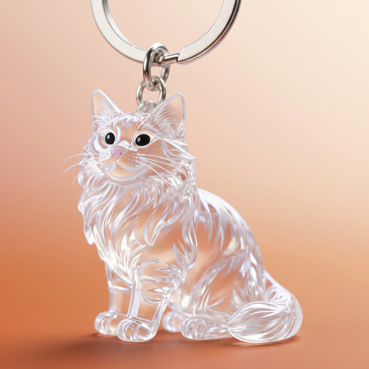 Llavero Gato Personalizado
