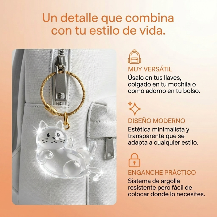 Llavero Gato Personalizado